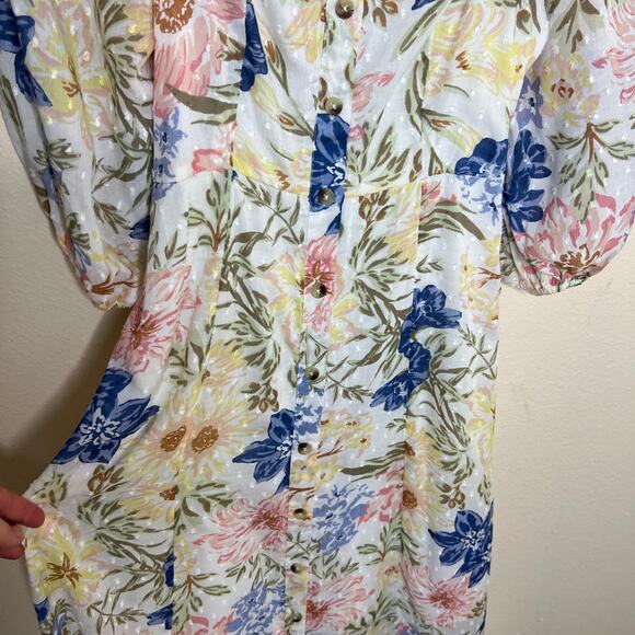Billabong Floral Dreamer Maxi Dress Medium - Picture 4 of 14
